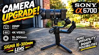 BEST CAMERA | Sony A6700 + Sigma 16-300mm Lens +Feiyu Tech Scorp C 3 -Axis