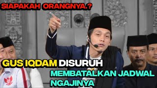 WHAT'S GOING ON? GUS IQDAM WAS TOLD TO CANCEL HIS SOCIAL STUDY SCHEDULE.
