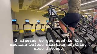 How-to: setting up a Step-Climber or Stepmill