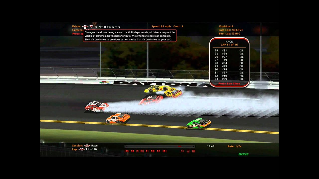 Ford tough NSCS10 cup series race 15 at Daytona The Juan pablo montoya