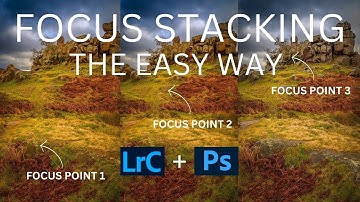 How To Focus Stack In Photoshop For Beginners.