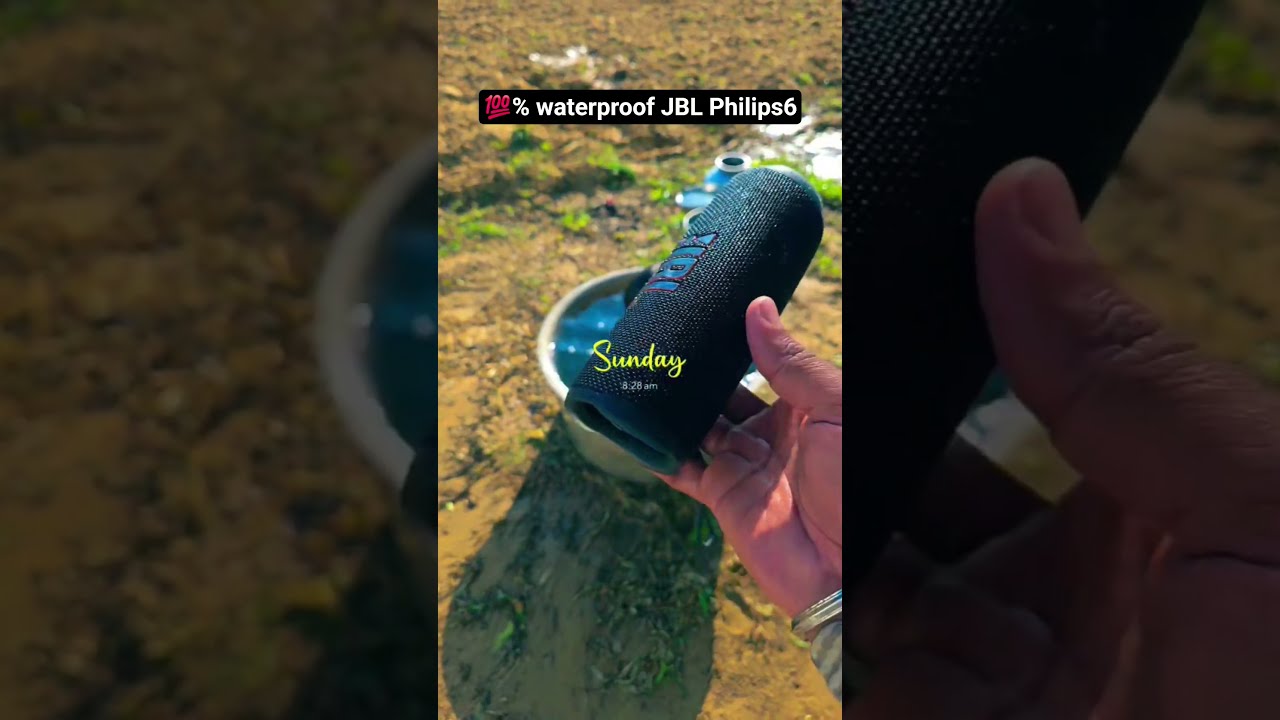  Waterproof Testing IP67 JBL Philips6 Speakers Shortsviral Shorts Jbl