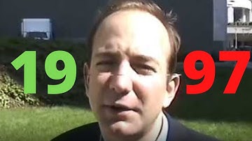 Jeff Bezos First Ever Interview Recorded In 1997