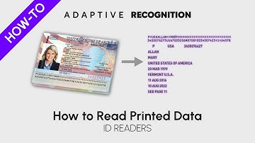 How-to Video: ID Readers / Episode 12 – Reading Printed Data from IDs