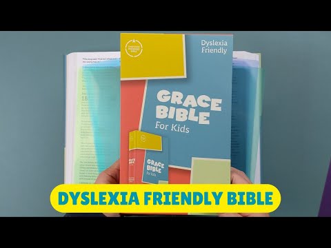 CSB Grace Bible for Kids - DYSLEXIA FRIENDLY