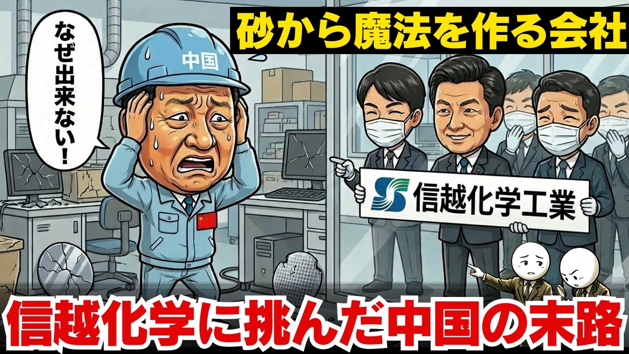 【信越化学工業】中国が兆単位の金を積んでも作れない「日本の円盤」…日本のシリコンウエハーが世界を支配する理由