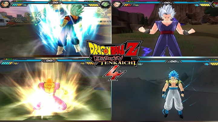 Dragon Ball Z Budokai Tenkaichi 4 BETA 13 - New Transformations