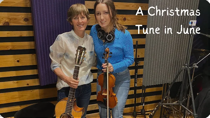 Recording a Christmas Tune in June | Christie Cook...