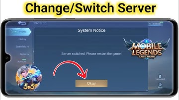 How to Change/Switch Server in Mobile Legends 2025 ( 100% Working - Easy Guide)