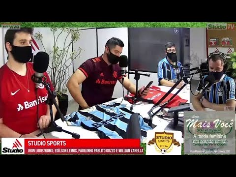 Studio Sports falando de dupla Gre-Nal