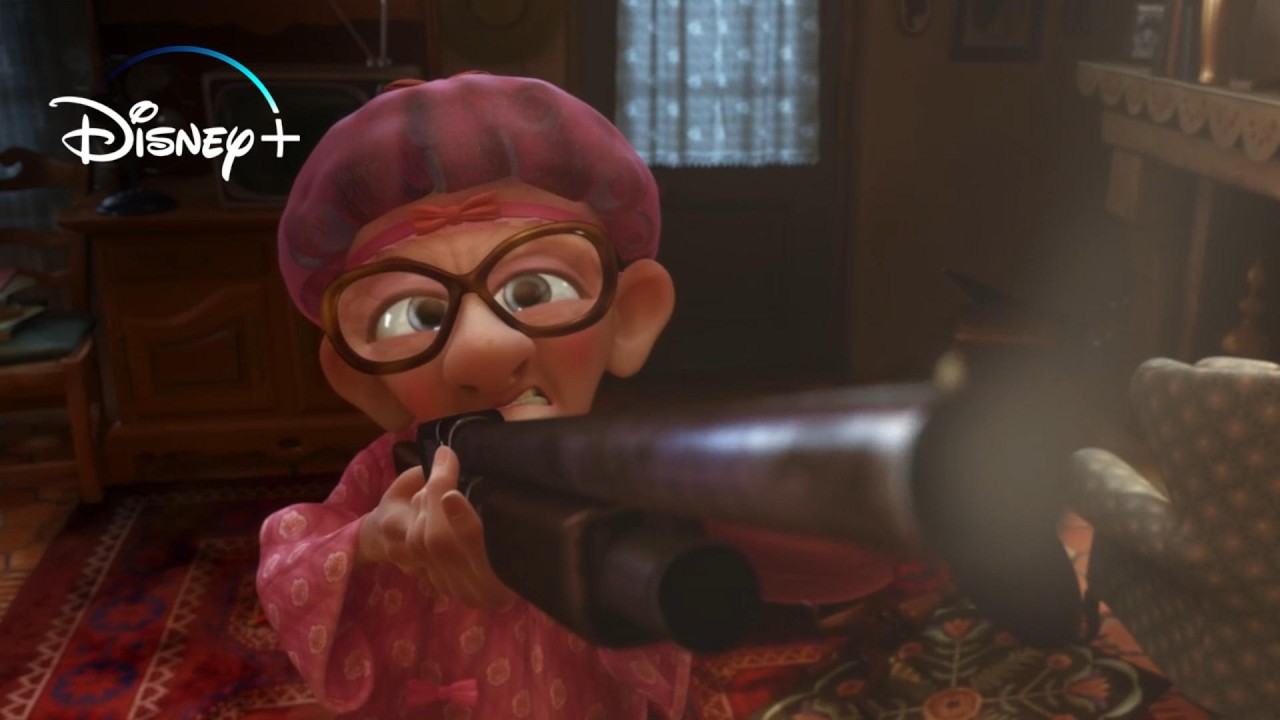 Ratatouille - The Old Woman Discovers the Rats in the Ceiling (Movie Clip)