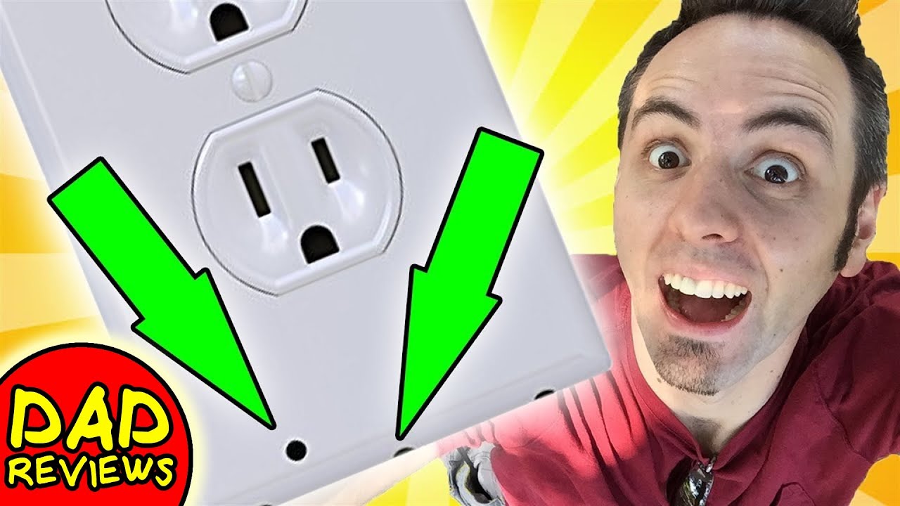 BEST NIGHT LIGHT SnapPower Guidelight Outlet Wall Plate With LED Night Lights Review YouTube