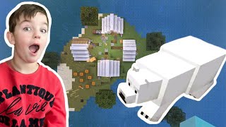 Polar Bear attack Australia | Minecraft | Gameplay with Ima screenshot 2