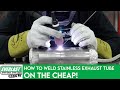 How to TIG Weld Stainless Steel Exhaust Pipe | Everlast Welders