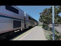 VR180 - Amtrak Coast Starlight Train #14 Northbound in Simi Valley CA - September 4th 2020 (2/2)