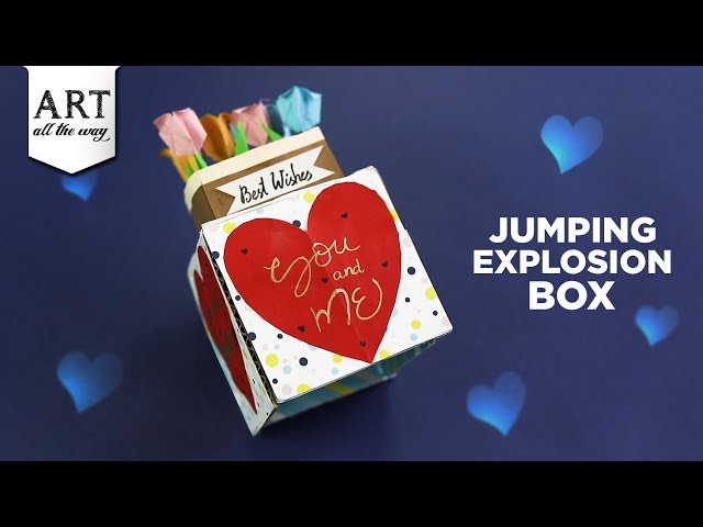 Here's How To Make The Viral Gift Explosion Boxes That Are Perfect