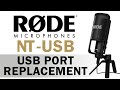 Rode nt usb microphone usb port replacement