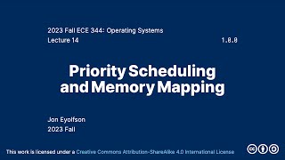 Famous Priority Scheduling and Memory Mapping (2023 Fall ECE 344 Section 1) Net Worth