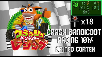 Crash Team Racing (NTSC-J) - 101% Cortex Full Playthrough