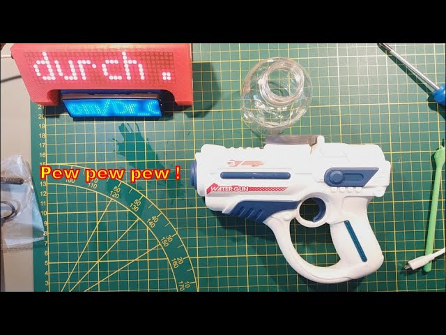 Nerf Wasserpistole elektrisch !!!