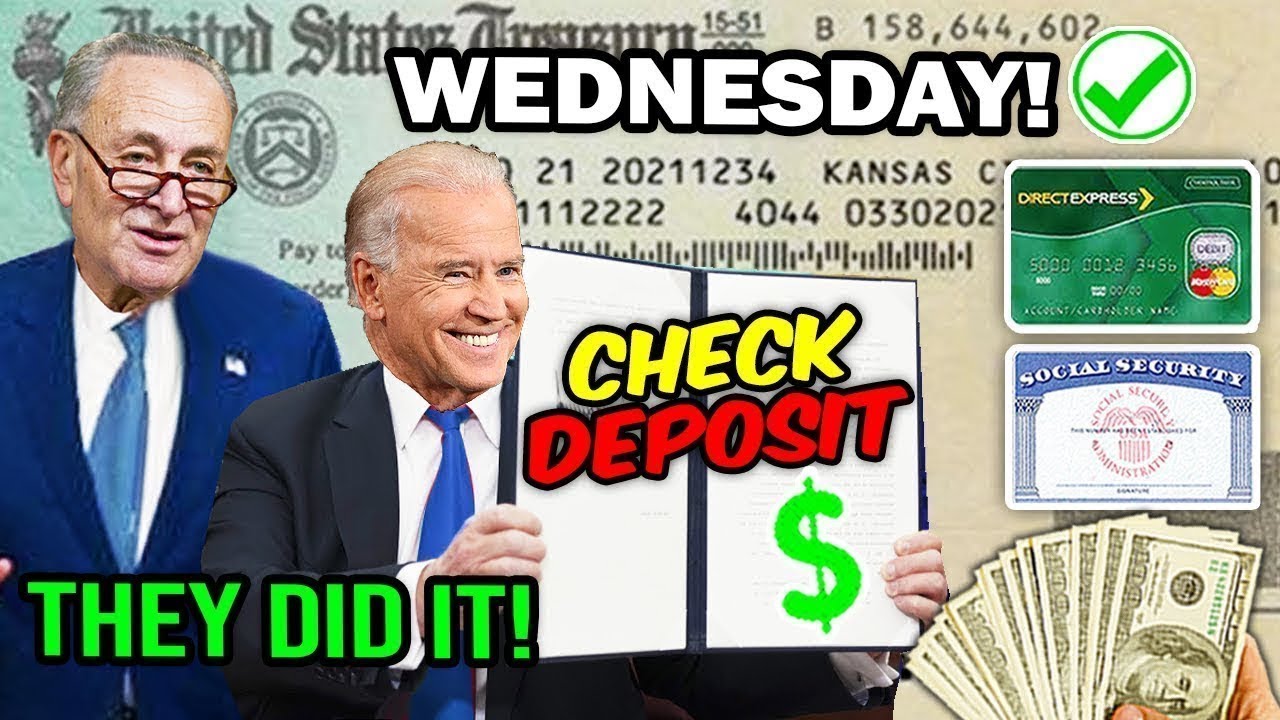 $2,000 CHECKS WILL BE DEPOSITED ON AUGUST 10TH!! CHECK DEPOSIT DATE