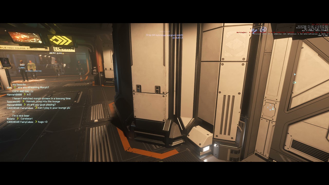 Star Citizen 3.13 PTU 1 delivery mission lift bug - YouTube