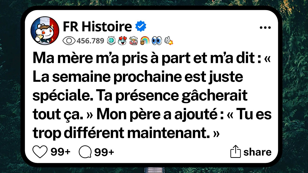 Le texto est arrivé à 6 h 47, un mardi matin ordinaire, pendant que je préparais le petit-déjeuner d'Ava et Luc. C'était mon frère. « On se voit demain matin. » Aucun contexte. Puis j'ai vu la...