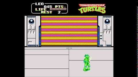 TMNT II: The Arcade Game (NES) - Scene 7