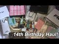 14TH BIRTHDAY HAUL🥳 | Leah Márie