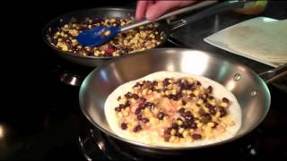 Black Bean and Corn Quesadillas