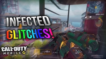 BEST INFECTED GLITCHES, SPOTS & TIPS FOR ALL MAPS in COD MOBILE (CODM Attack of the Undead Spots)