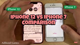 iPhone 12 vs iPhone 7