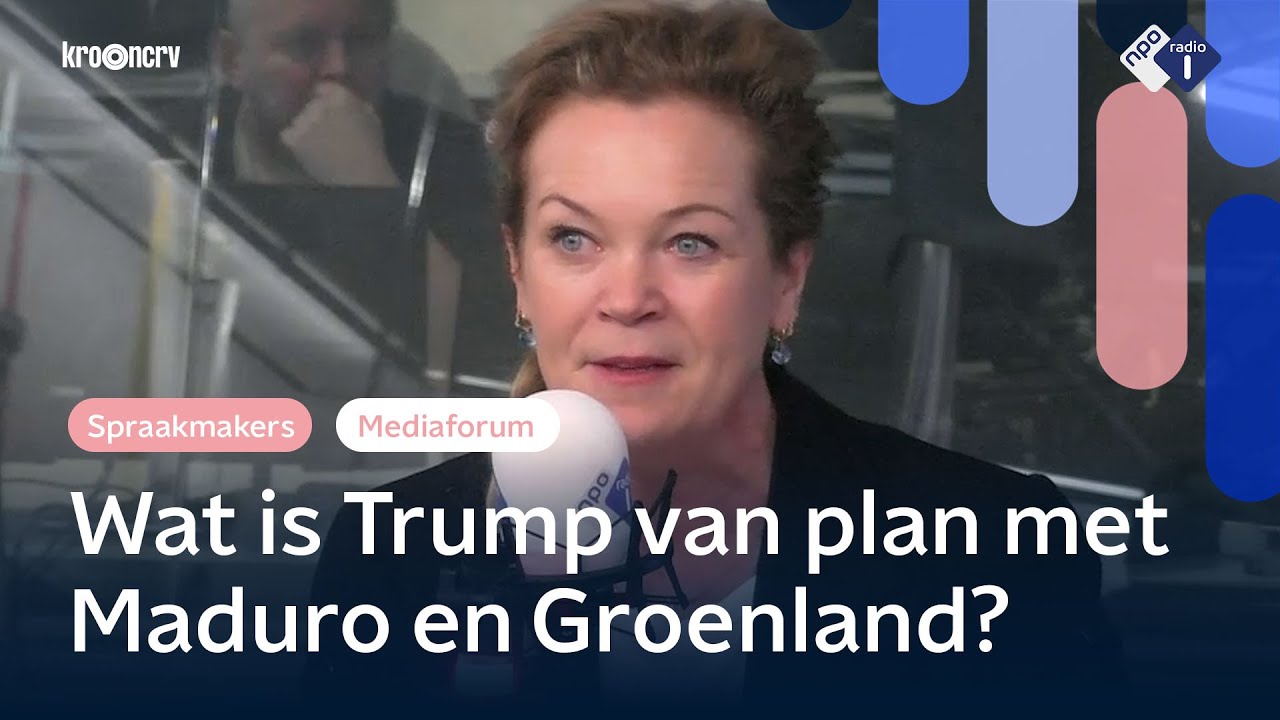 'Ultieme vernedering' van Maduro, Trump aast opnieuw op Groenland: 'Dit is machtsspel' | Mediaforum