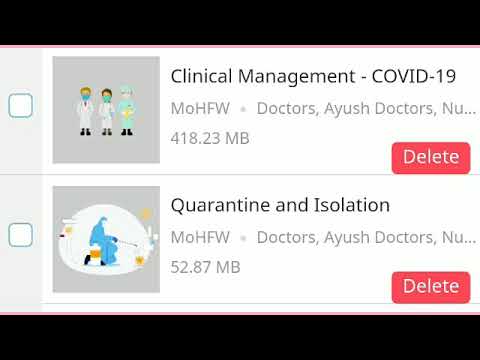 GUIDE TO COURSE  QUARANTINE & ISOLATION ON DIKSHA APP OR iGOT PORTAL