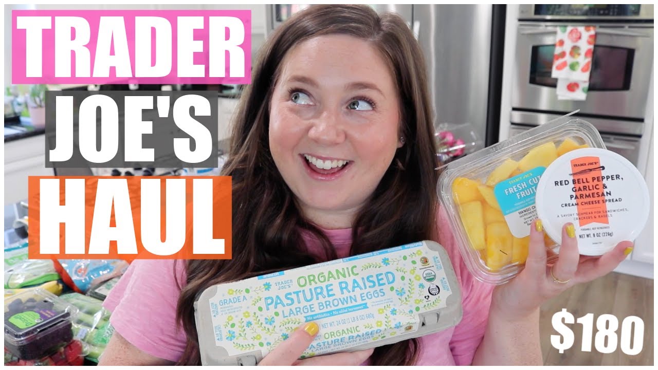 Trader Joe's Haul for Family of 3! September 2022 - YouTube