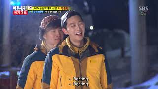 Yoo Jae Suk & Lee Kwang Soo Incridible Speed _ Running Man Episode 184 _ English Sub _ HD