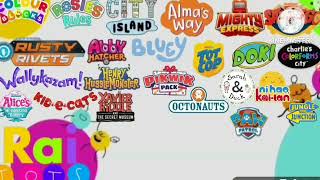 add 16 shows from rai Channel and rai tots