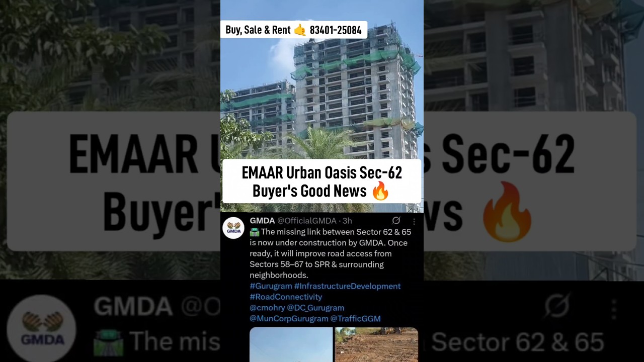 Emaar Urban Oasis Sec 62. Emaar Urban Oasis Resale Flats. 