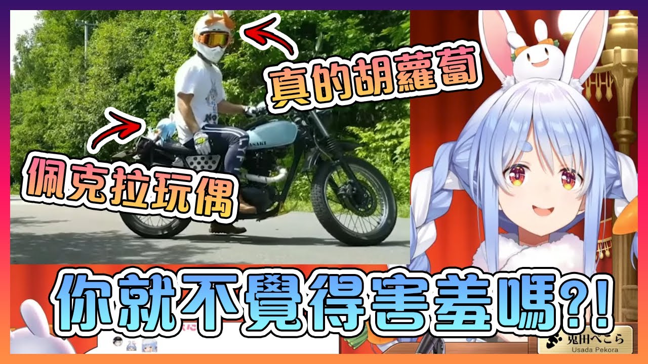 "佩克拉跟野兔相親相愛的兜風"【Hololive中文】