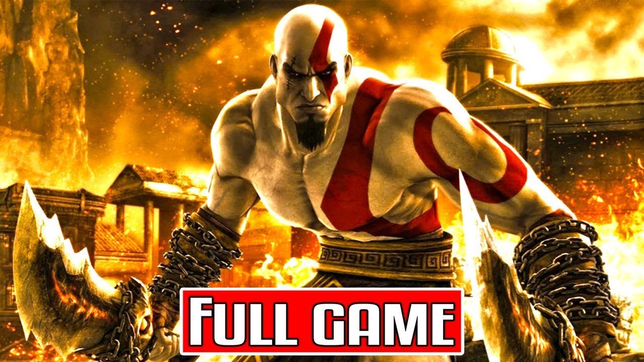 God of War Chains of Olympus - Full Game Walkthrough (Longplay)  [Remastered] 1080p 