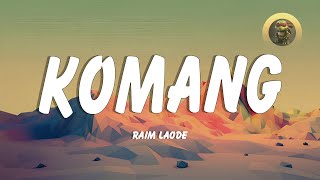 Download lagu Raim Laode - Komang  Lyric Video  mp3