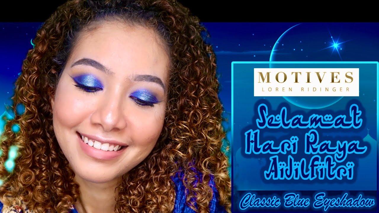 Eid Makeup Tutorial GRWM Classic Blue Smokey Eyes Ft Motives