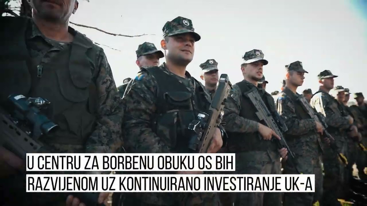 UK and BiH military training in Bosnia and Herzegovina 1 (BCS)