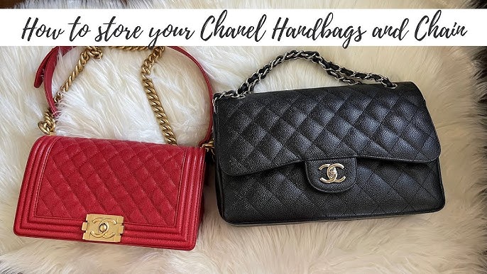 How To Maintain The Structure Of Chanel / Luxury Handbags - Prevent Chanel  Boy Bags from Sagging! 