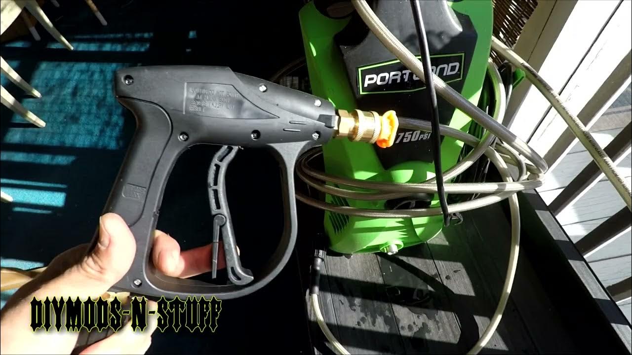 Portland HF Pressure Washer mods YouTube