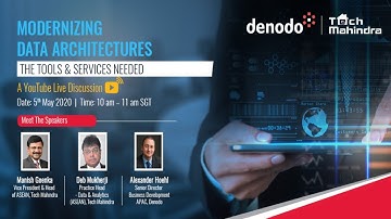 Modernizing Data Architectures - The Tools & Services Needed