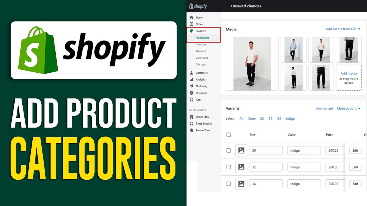 How To Add Product Categories In Shopify (2026) UPDATE! - YouTube