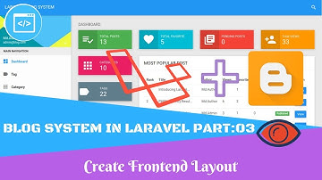Blog System in Laravel Part:03 Create Frontend Layout