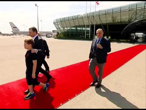 ბაქოში ვიზიტი დასრულდა