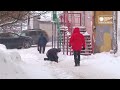 Последствия снегопада   Новости Кирова 10 02 2022